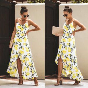 Vici Lemon Dress size small worn once